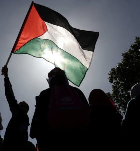 The Palestinian flag is a symbol of perseverance.
