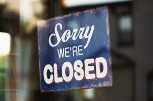 Sorry, we are closed!