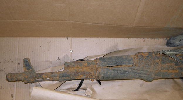 Arsenal SAM7R water damaged barrel